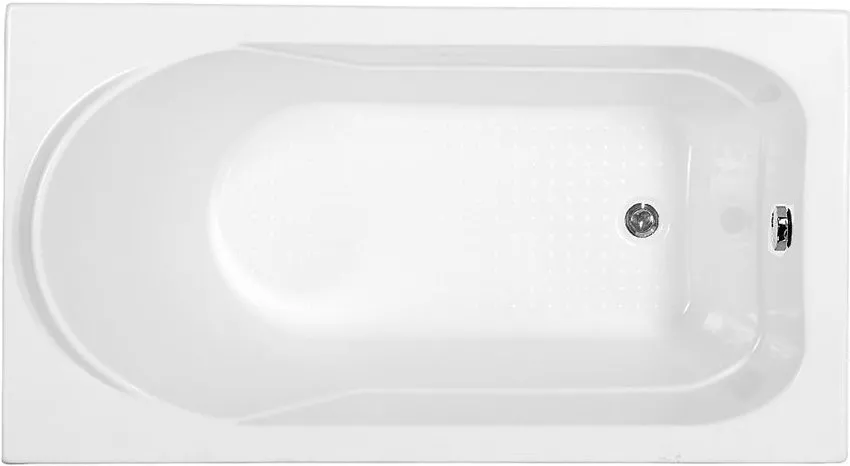 Акриловая ванна Aquanet West 129.9x70 см (00204051), цвет белый - фото 1
