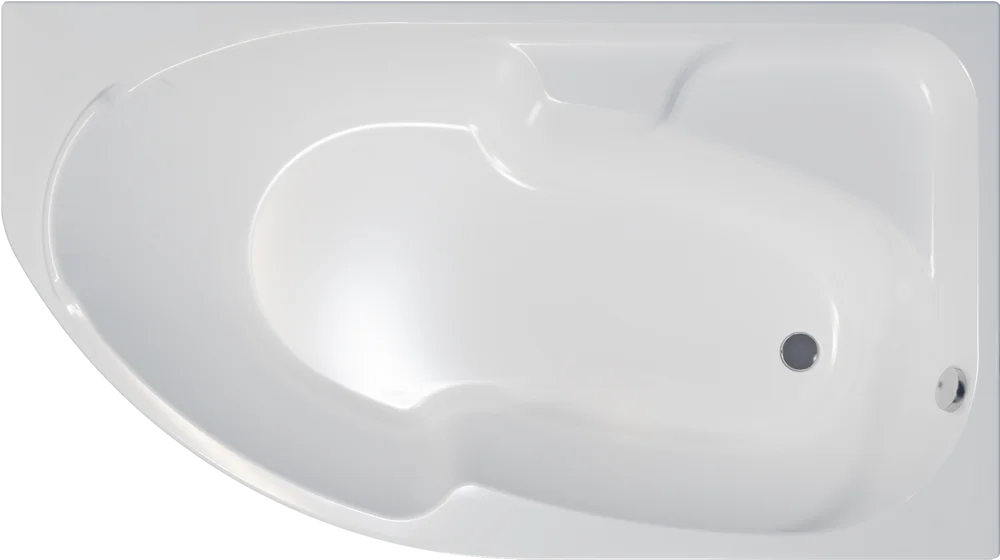 Ванна акриловая Triton София 170x95 R белый Щ0000046120 - фото 1
