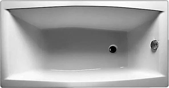 Акриловая ванна 1MarKa Viola 120x70, цвет белый 4604613100162 - фото 1