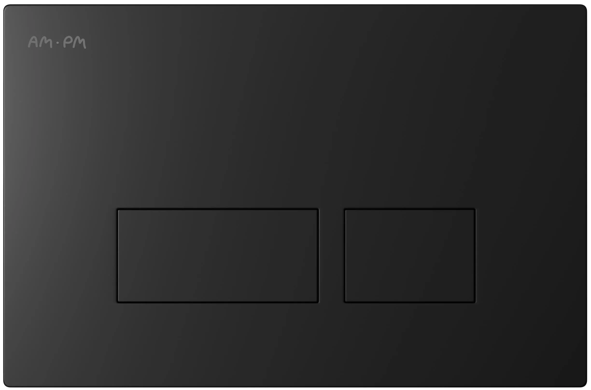 Кнопка смыва AM.PM Pro S черная матовая I047038, цвет черный - фото 1