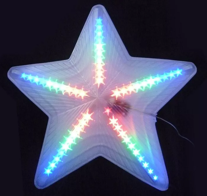 Подвесной светодиодный светильник «Звезда » Uniel ULD-H4748-045/DTA MULTI IP20 STAR UL-00001404 - фото 1