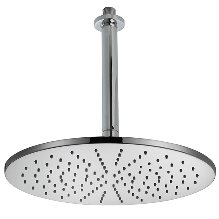 CISAL Shower Верхний душ D300 мм с потолочным держателем L180 мм цвет хром 57808₽