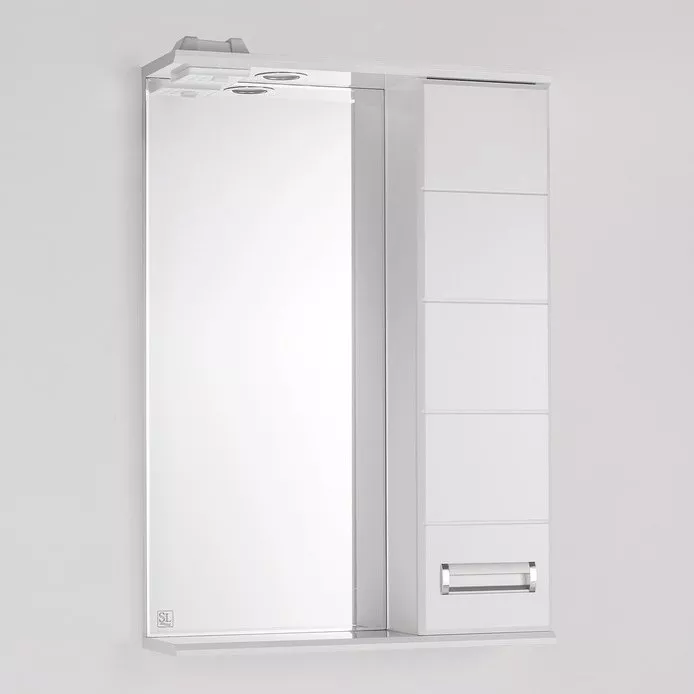 Зеркало-шкаф Style Line Ирис 55 см (ЛС-00000018), размер 55, цвет белый - фото 1