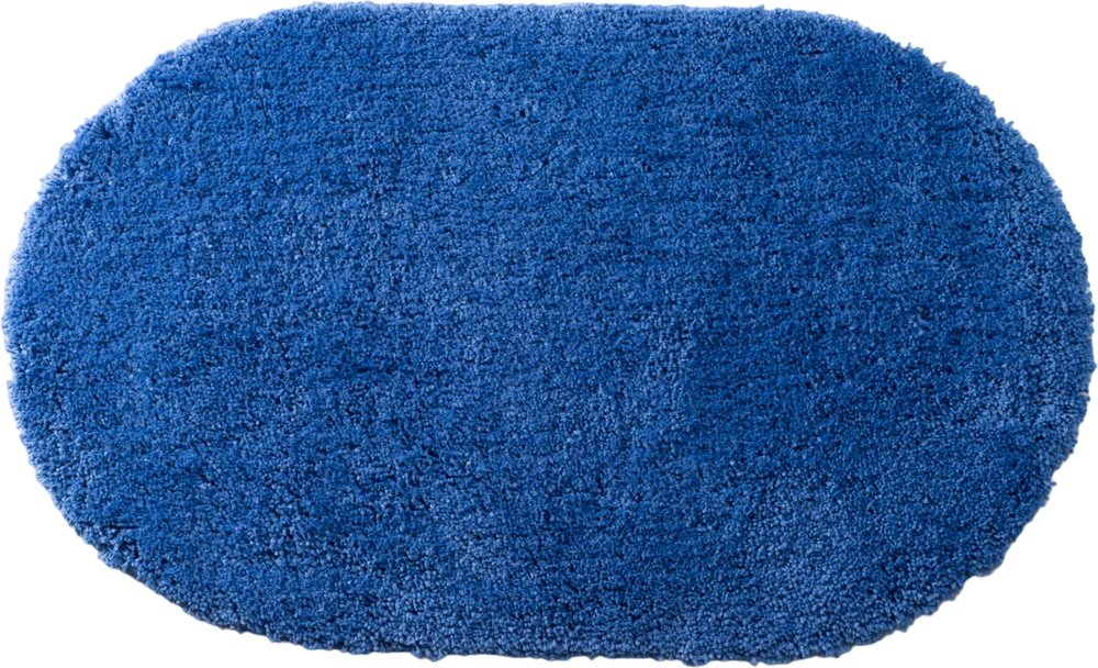 Коврик для ванной комнаты Wasserkraft Dill синий BM-3944 - фото 1