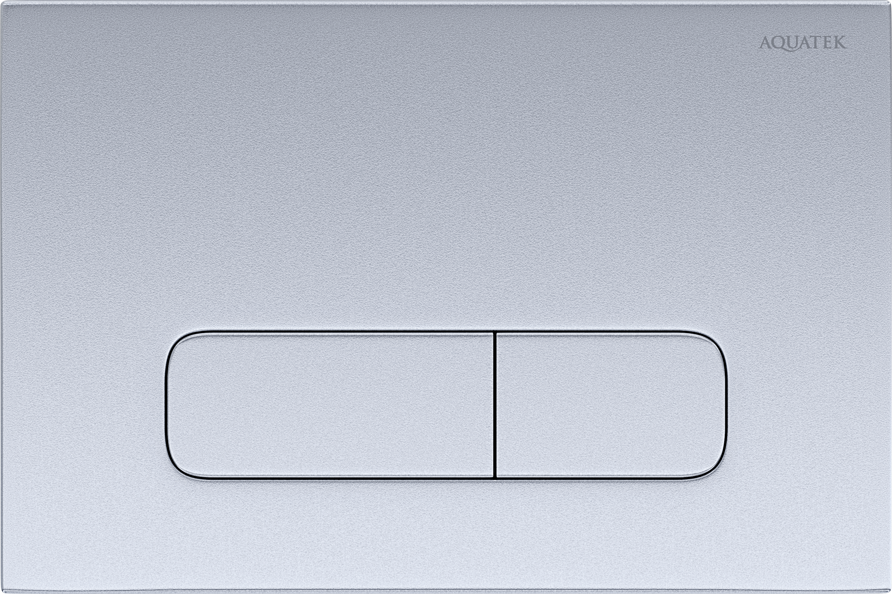 Кнопка смыва Акватек KDI-0000014 матовая, хром