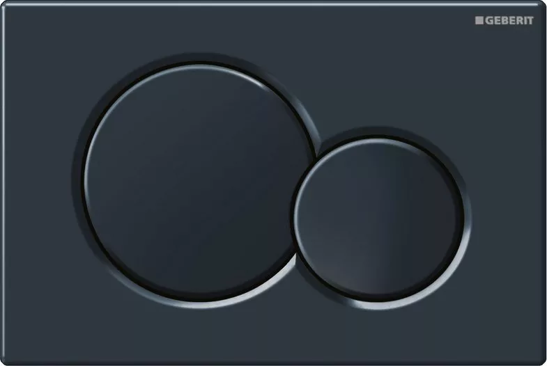 Кнопка смыва Geberit Sigma 01 черный (115.770.DW.5) - фото 1