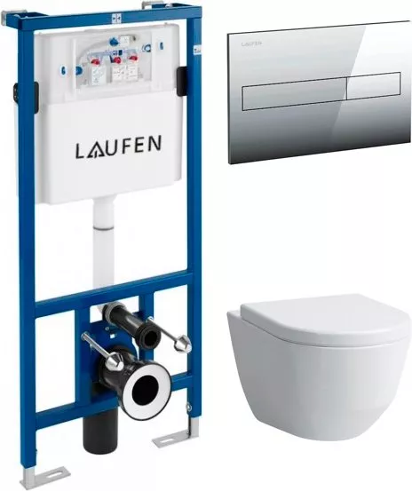 Комплект Laufen Pro Rimless 8.2096.6.000.000.1+Lis CW1 8.9466.0