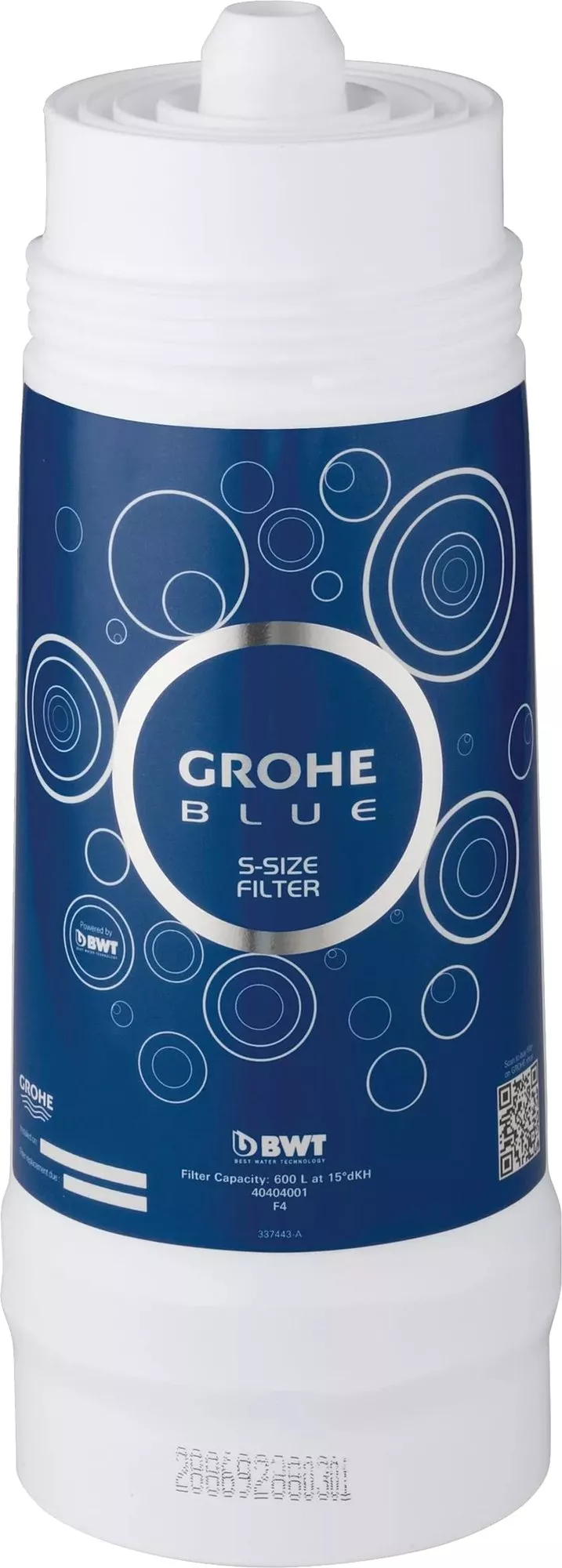 Фильтр Grohe Blue 40404001 S-Size, без насадки, цвет белый