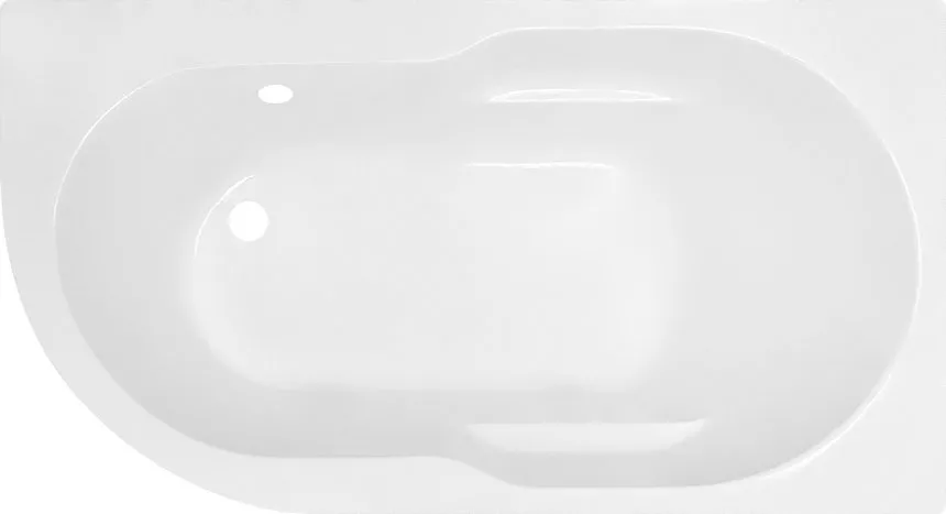 Акриловая ванна Royal bath Azur 138x79 см (RB 614200 R), цвет белый - фото 1