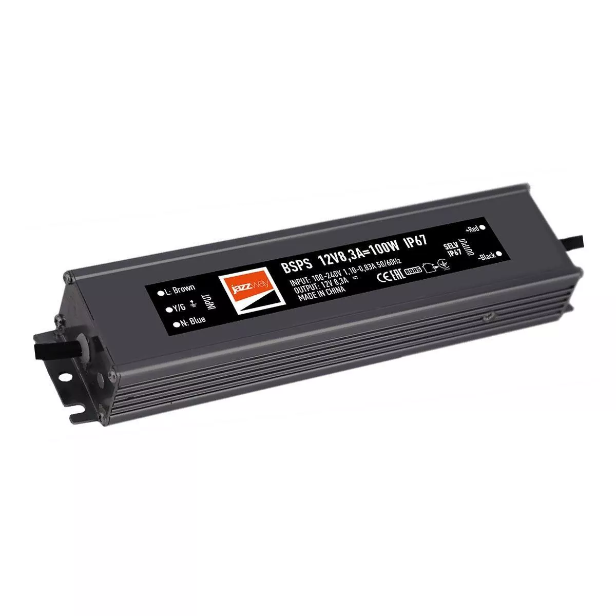 

Блок питания Jazzway BSPS 12V 100W IP67 8,3A 3329280A