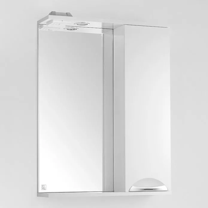 Зеркало-шкаф Style Line Жасмин 60 см (ЛС-00000040), цвет белый, размер 60 - фото 1