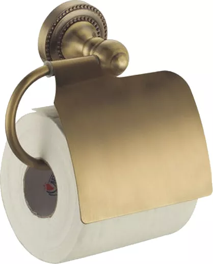Держатель туалетной бумаги Fixsen Antik (FX-61110), размер 5.7, цвет латунь - фото 1