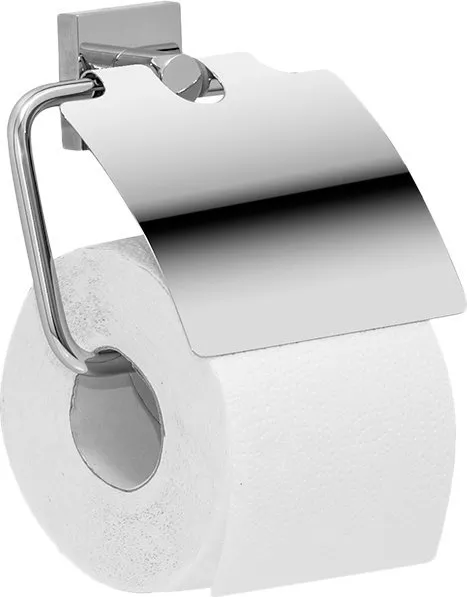 Держатель для туалетной бумаги с крышкой, латунь, Edifice, IDDIS, EDISBC0i43, размер 4.5, цвет хром - фото 1