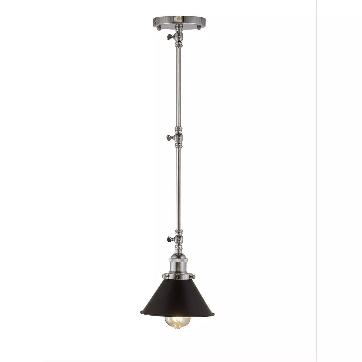 

Подвесной светильник Lumina Deco Gubi LDP B005 CHR+BK